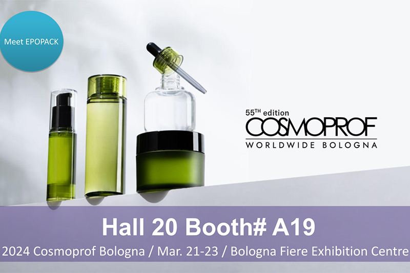 EPOPACK per presentare le ultime novità al Cosmoprof Italia Bologna