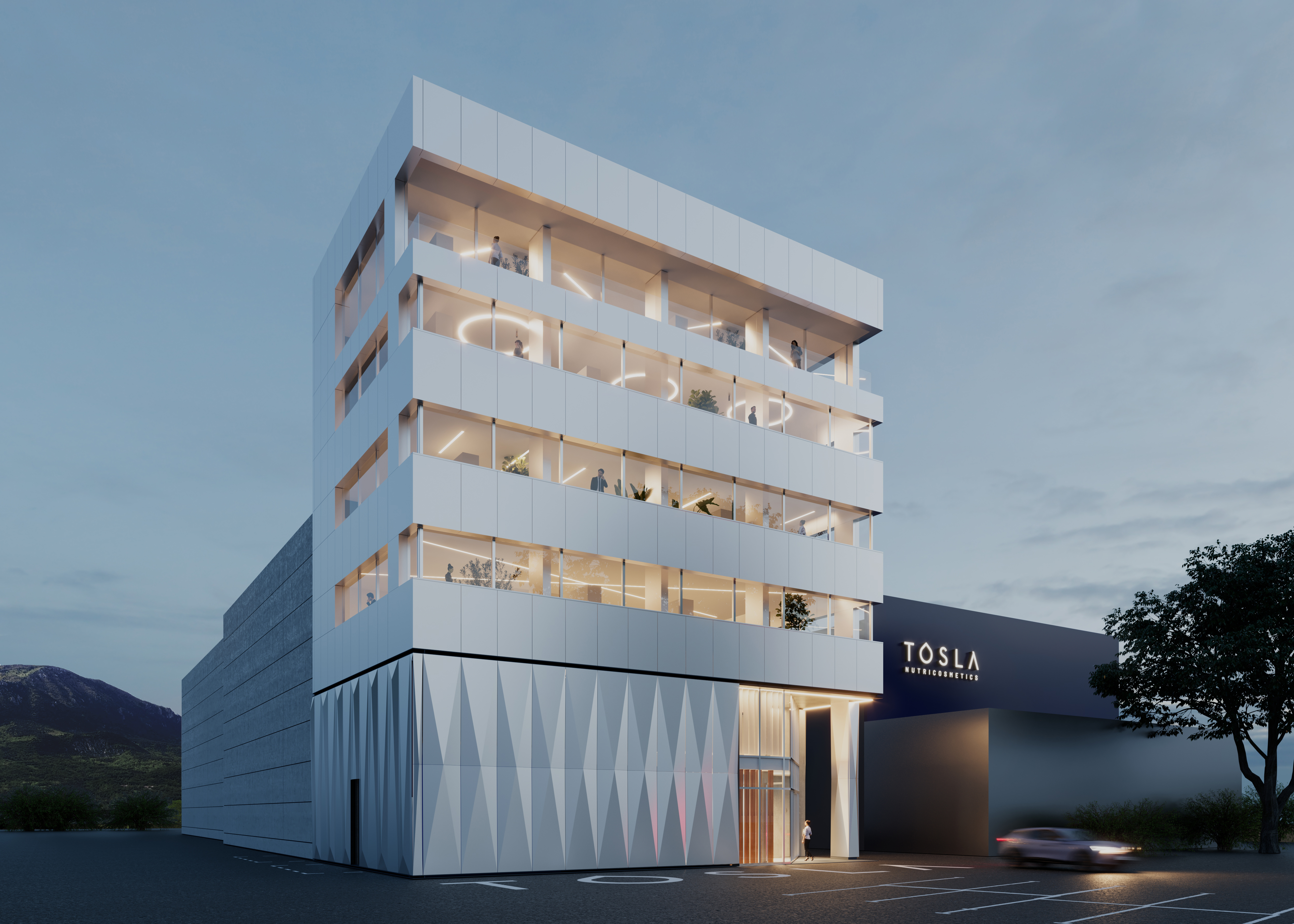 TOSLA Nutricosmetics announces new headquarters and superfactory in collaboration with Triiije Architects