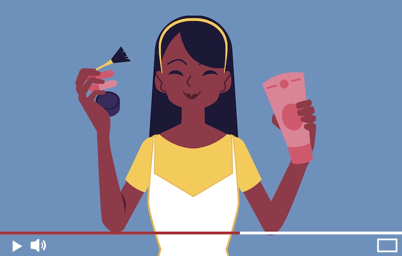 58% of consumers follow beauty influencers on social media
