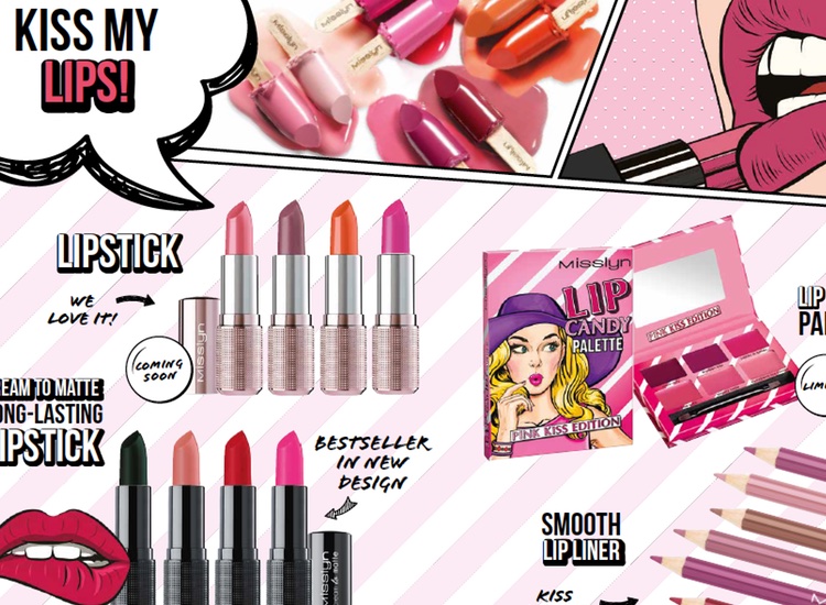60s inspired colour cosmetic brand Misslyn lands at Primark 
