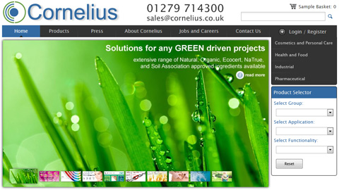  Cornelius Group plc unveil their new website