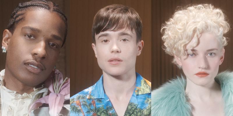 A$AP Rocky, Julia Garner and Elliot Page are the new faces of Gucci Guilty