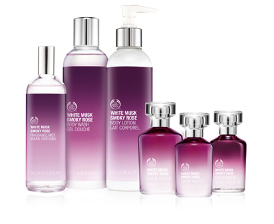 A rosy take on musk from The Body Shop

