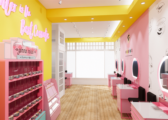A sneak peek inside Benefit Cosmetics' first UK standalone brow bar 