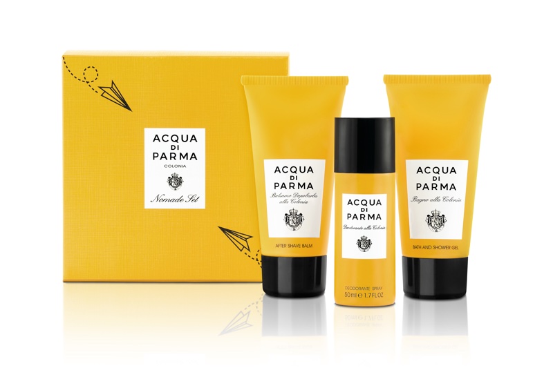 Acqua di Parma debuts Colonia Nomade travel set for men