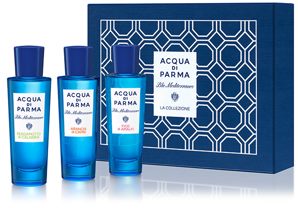 Acqua di Parma unveils Blu Mediterraneo fragrance travel sets