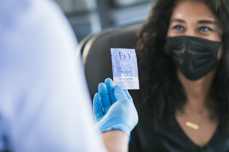 Alaska Airlines turns to essential oil specialists for hand sanitiser 
