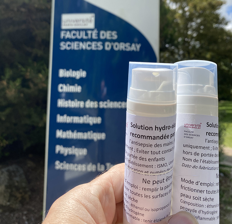 Albéa donates bottles and airless pumps to the Paris-Saclay University 