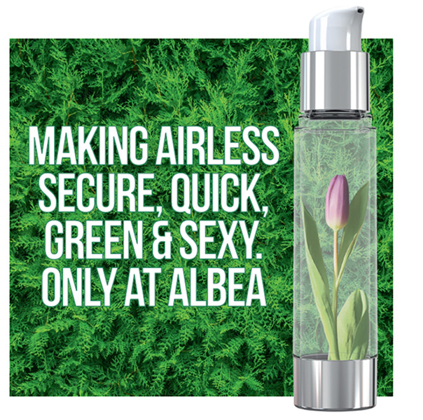 Albéa makes Airless packaging secure, quick, green and sexy