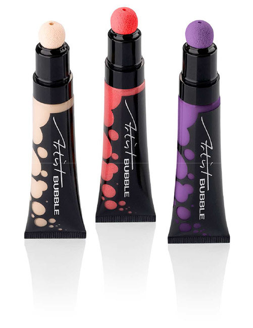 Albéa presents the new Artist Bubble sponge-tube for make-up applications
