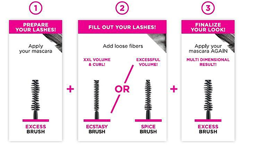 Albéa unveils three new mascara and lipgloss designs from its Tips Studio