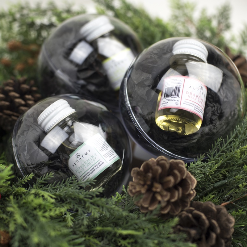 Alchemy Oils releases Festive Christmas Beauty Baubles 