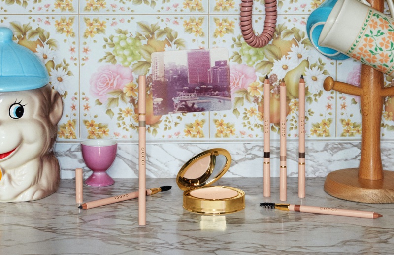 Alessandro Michele continues his creative journey for Gucci with new face and eye products 