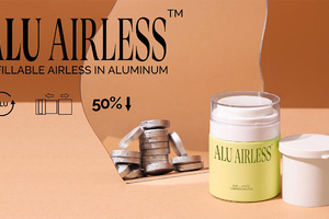 ALU-Airless jar, new generation sustainable luxe