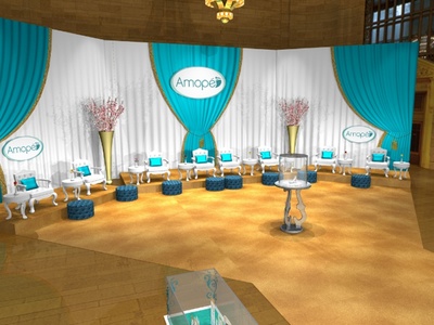 Amopé targets commuters with pop-up pedicure station