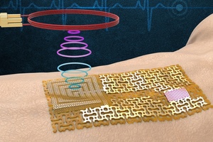 Amorepacific and MIT develop world's first chip-less and wireless electronic skin 
