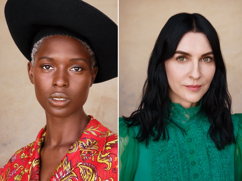 Jodie Turner-Smith and Susie Cave