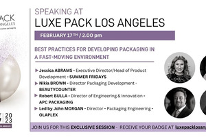 APC Packaging - Featured on LUXE PACK Panel