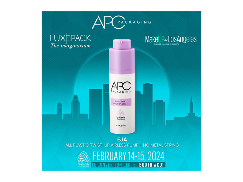 APC Packaging Unveils EcoReady Packaging Solutions at LuxePack & MakeUp in LA