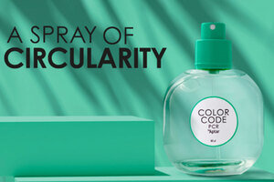 Aptar Beauty introduces the first fragrance pump available with PCR Content