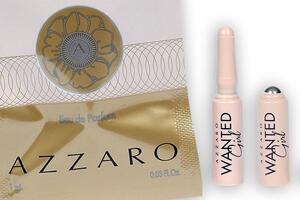 Arcade Beauty is Azzaro's most Wanted with rollerball fragrance sample
