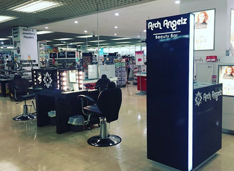 Arch Angelz beauty bar in Debenhams stores goes into administration
