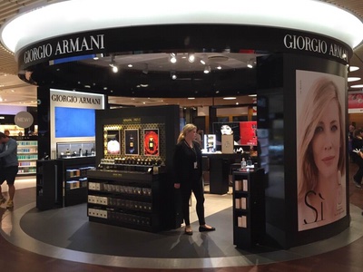 Armani opens Copenhagen airport store