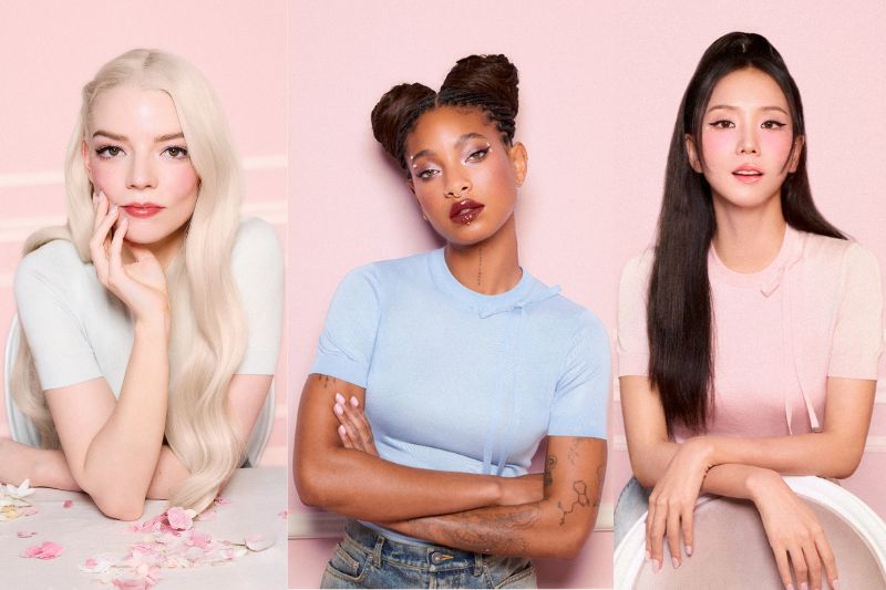 Dior Makeup's ambassadors Jisoo, Anya Taylor-Joy and Willow Smith front fragrance campaign