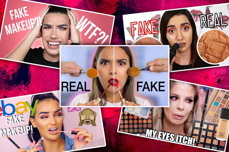 High profile vloggers have achieved millions of views trying fake beauty products (Image: YouTube)