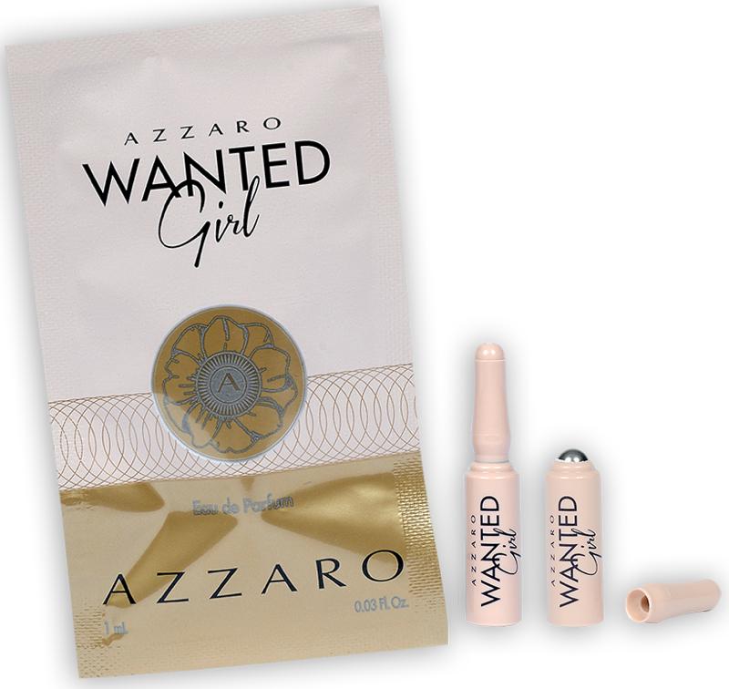 Arcade Beauty is Azzaro's most Wanted with rollerball fragrance sample

