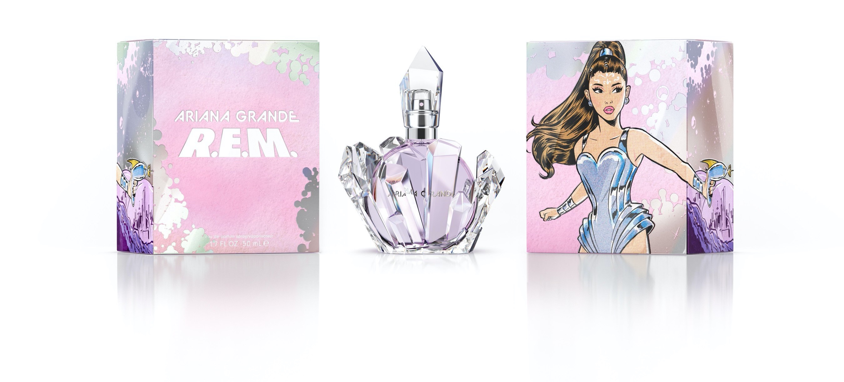 Ariana Grande reveals hotly anticipated R.E.M. fragrance 
