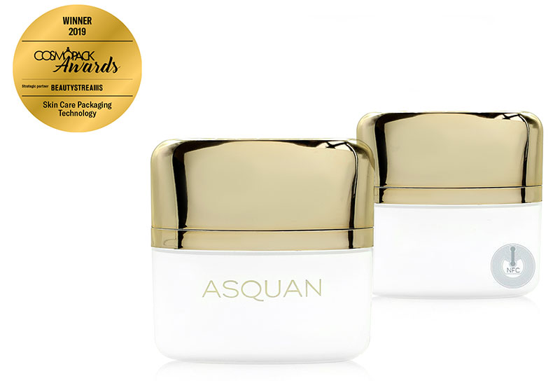 Asquan Group wins at Cosmoprof with innovative NFC Technology 