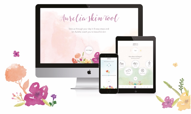 Aurelia Probiotic Skincare relaunches digital skin care tool