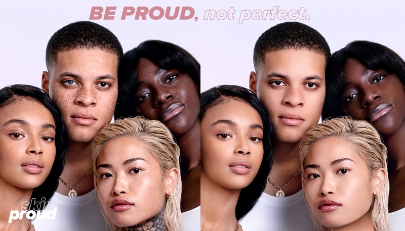Be proud, not perfect: Skin Proud backs to end ‘dangerous’ retouching in adverts 
