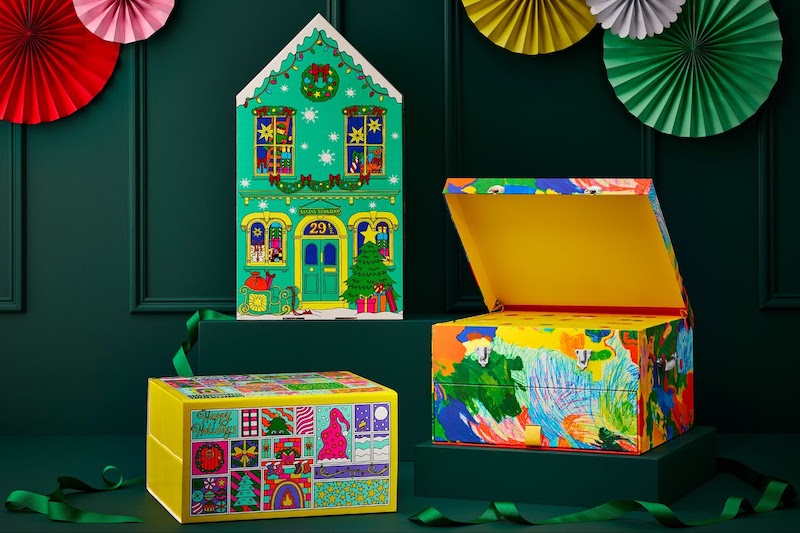 Lush launched two reusable advent calendars in 2023