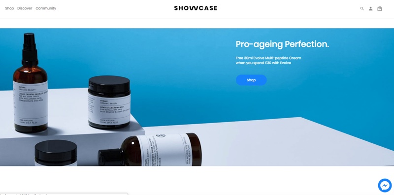 Beauty discovery platform Showcase redesigns influencer website