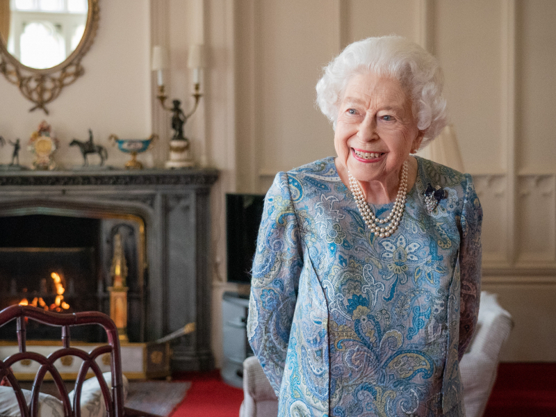 Image of the Queen via Royal Family Media Centre 