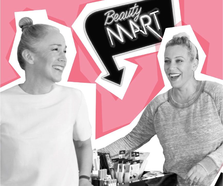 BeautyMart co-founders Anna-Marie Solowij (left) and Millie Kendall / image via beautymart.com