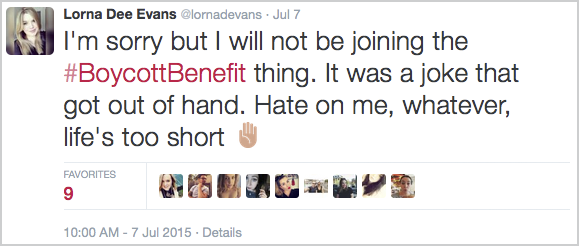 Benefit UK apologises for 'fat-shaming' hashtag tweet