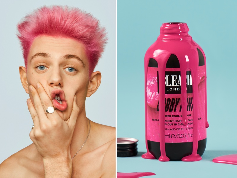 Bleach London bottles ‘head turning’ Gobby Pink hair colour
