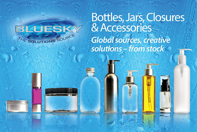 Bluesky Solutions at Making Cosmetics - stand 303