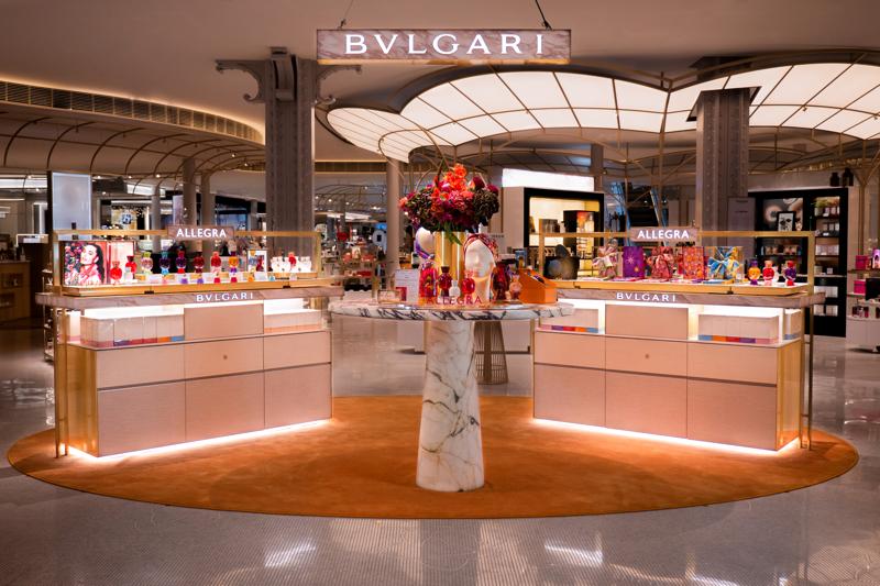 Bulgari brings Rome to Paris with counter in Samaritaine department store