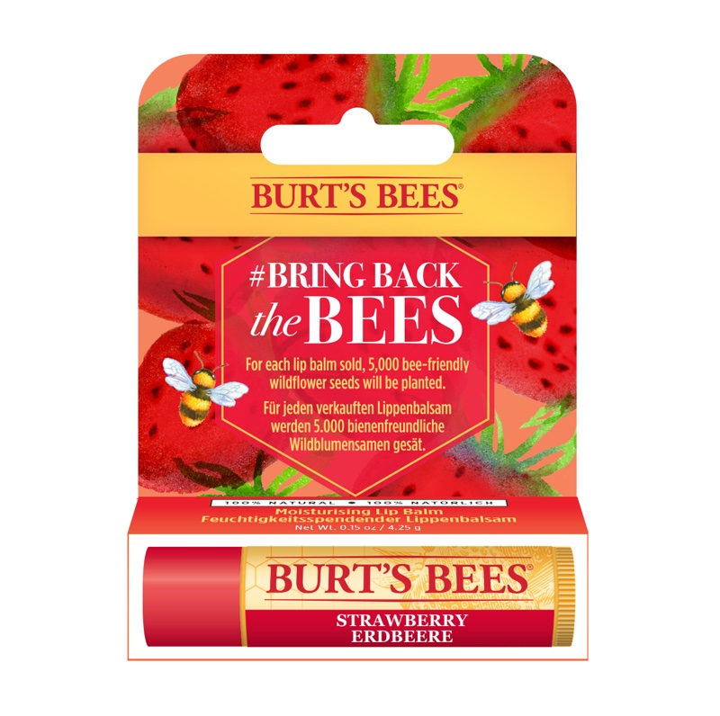 Burt’s Bees commits to planting thousands of bee-friendly wildflowers 
