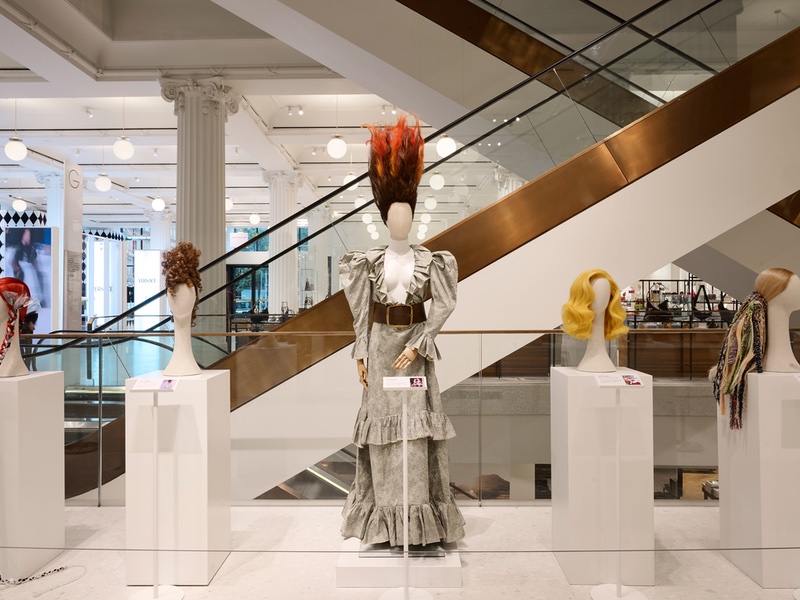 McKnight's Wig Exhibition at Selfridges will take place from 11 to 25 September