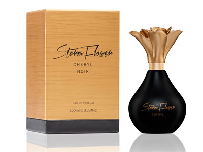 Cheryl unveils StormFlower Cheryl Noir fragrance