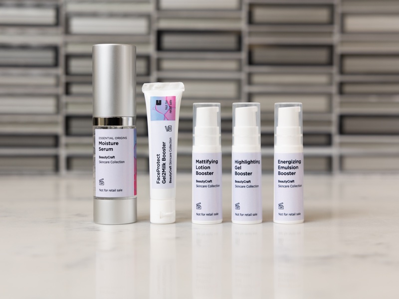 <i>Clariant's BeautyCraft Boosters Skincare collection line-up</i>