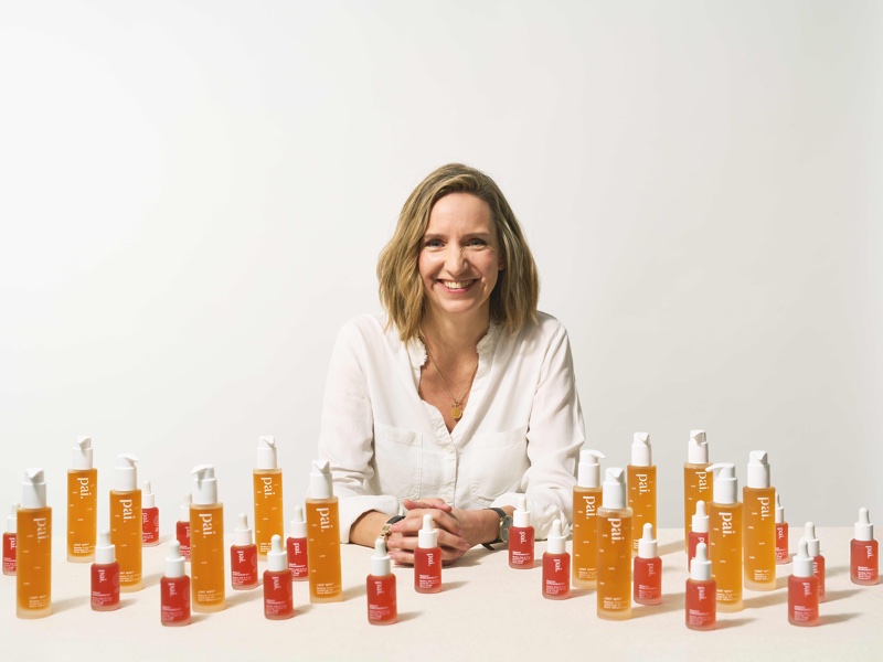 Pai Skincare’s founder, Sarah Brown (pictured), retains a significant shareholding