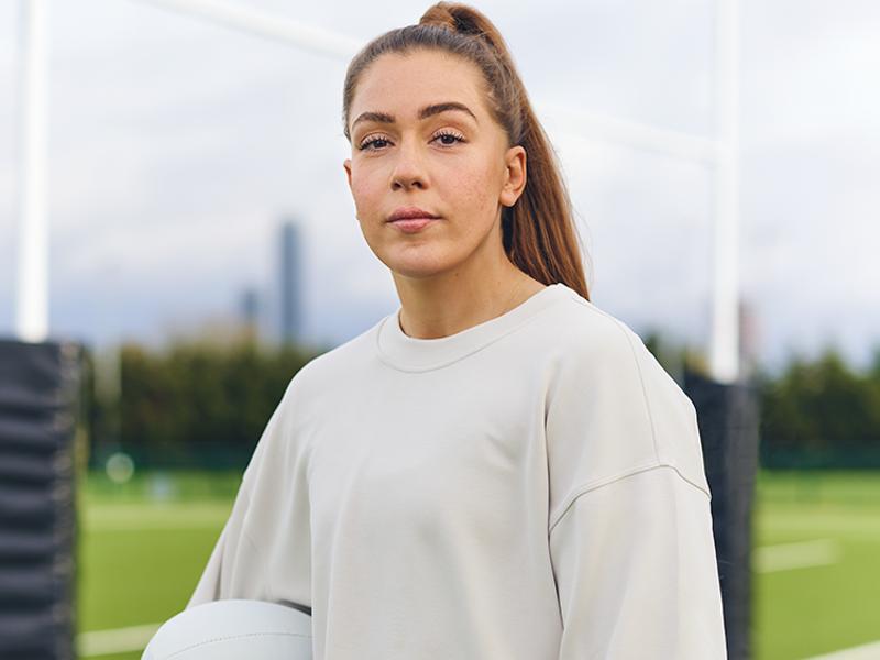 Clinique teams with rugby star Holly Aitchison to boost girls’ confidence