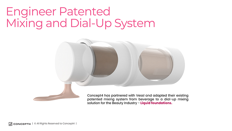 Concept4 brings Mix & Fix to PCD Paris 2026: A refillable solution for foundation packaging