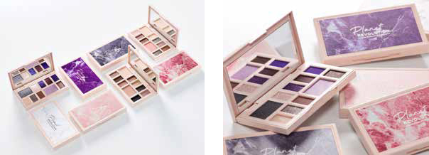 Corpack develops a biodegradable eyeshadow palette for Revolution Beauty